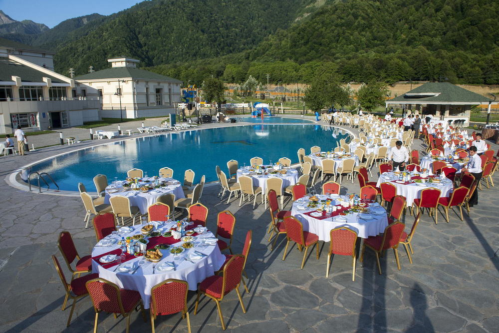 Qafqaz Resort Hotel Gabala Exteriér fotografie